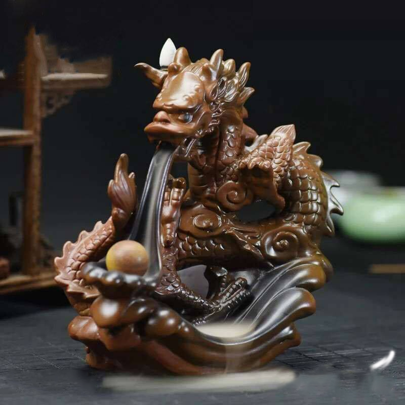Thác khói trầm hương chơi tết